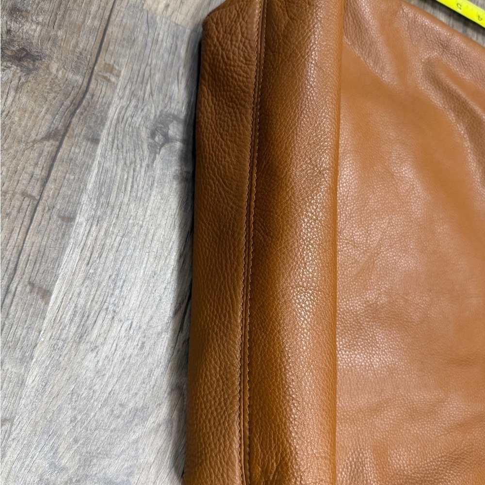 Michael Kors Camel Leather Hobo Shoulder Bag - Picture 4 of 5